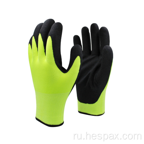 Hesspax Custom Sandy Nitrile Construction Works Зимние перчатки